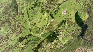 Visualisation of the alpine solar project MontSol