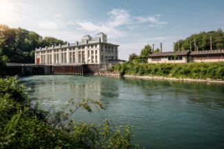 Laufwasserkraftwerk Kallnach
