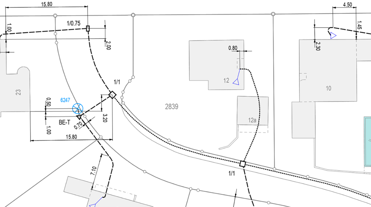 Planauskunft Leitungsverlauf - BKW