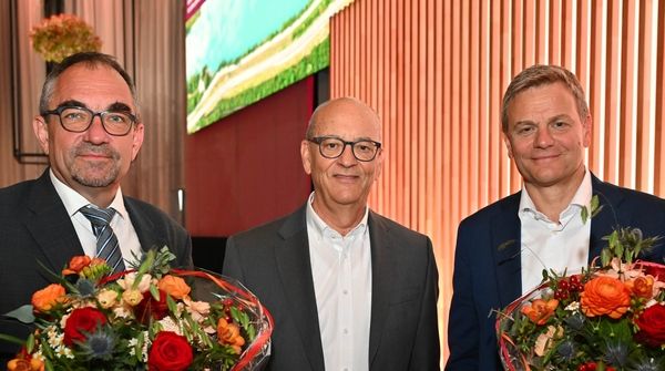 Kurt Schaer, Roger Baillod, Martin Keller © BKW AG, Sandra Blaser