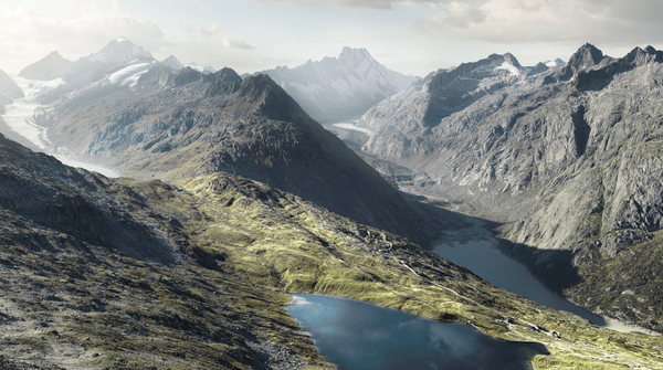 Landschaft Grimsel