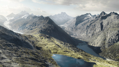 Landschaft Grimsel