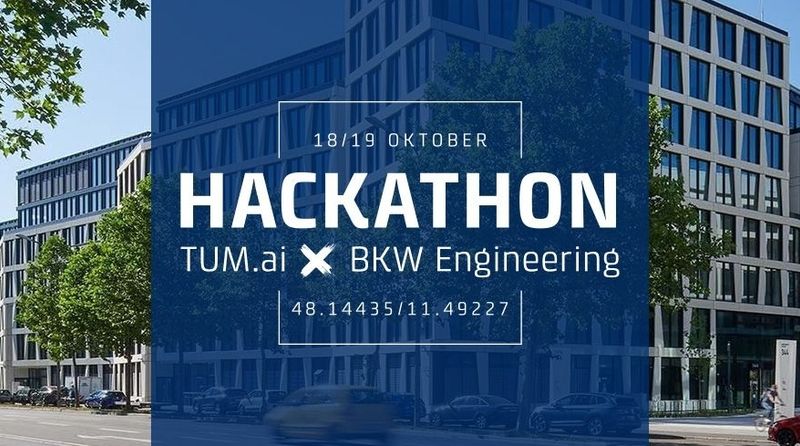 Hackathon commun de BKW Engineering et TUM.ai - BKW