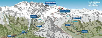 Matterhorn Alpine Corssing graphique