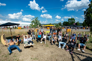 Lernende der swisspro am Openair Frauenfeld