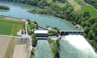 Informationen Bootstransport Wasserkraftwerk Niederried