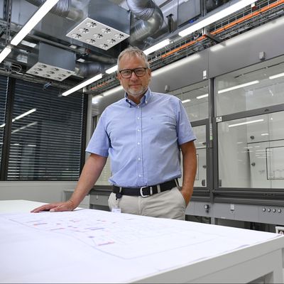 Felix Burger, Lonza SA, responsable général du projet de laboratoire