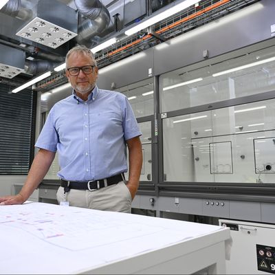 Felix Burger, Lonza SA, responsable général du projet de laboratoire