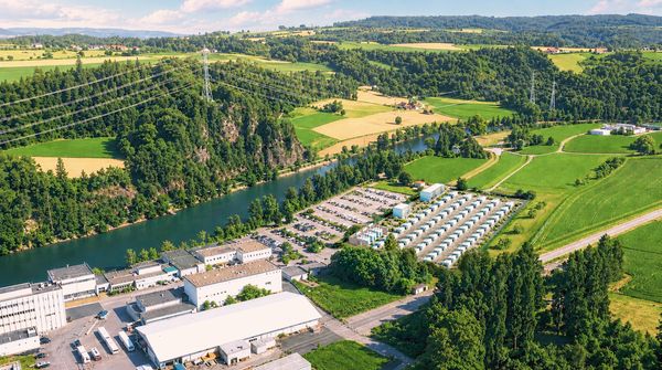 Visualisierung BESS-Projekt Mühleberg (c) BKW