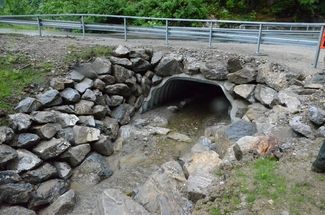 Le nouveau passage sous la route cantonale