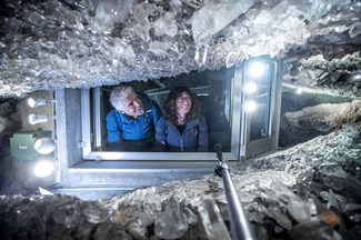 Comprise dans la visite: la grotte aux cristaux de Gerstenegg.