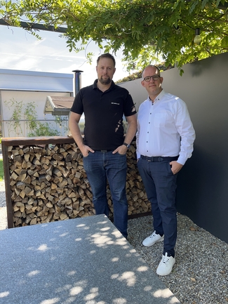 Michael Egger und Christoph Klossner nebeneinander